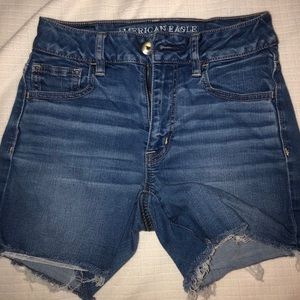 American eagle high wasted shorts